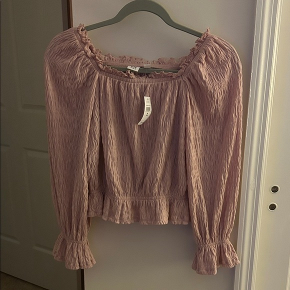 GAP Soft Pink Ruffled Kids Blouse - Picture 3 of 4